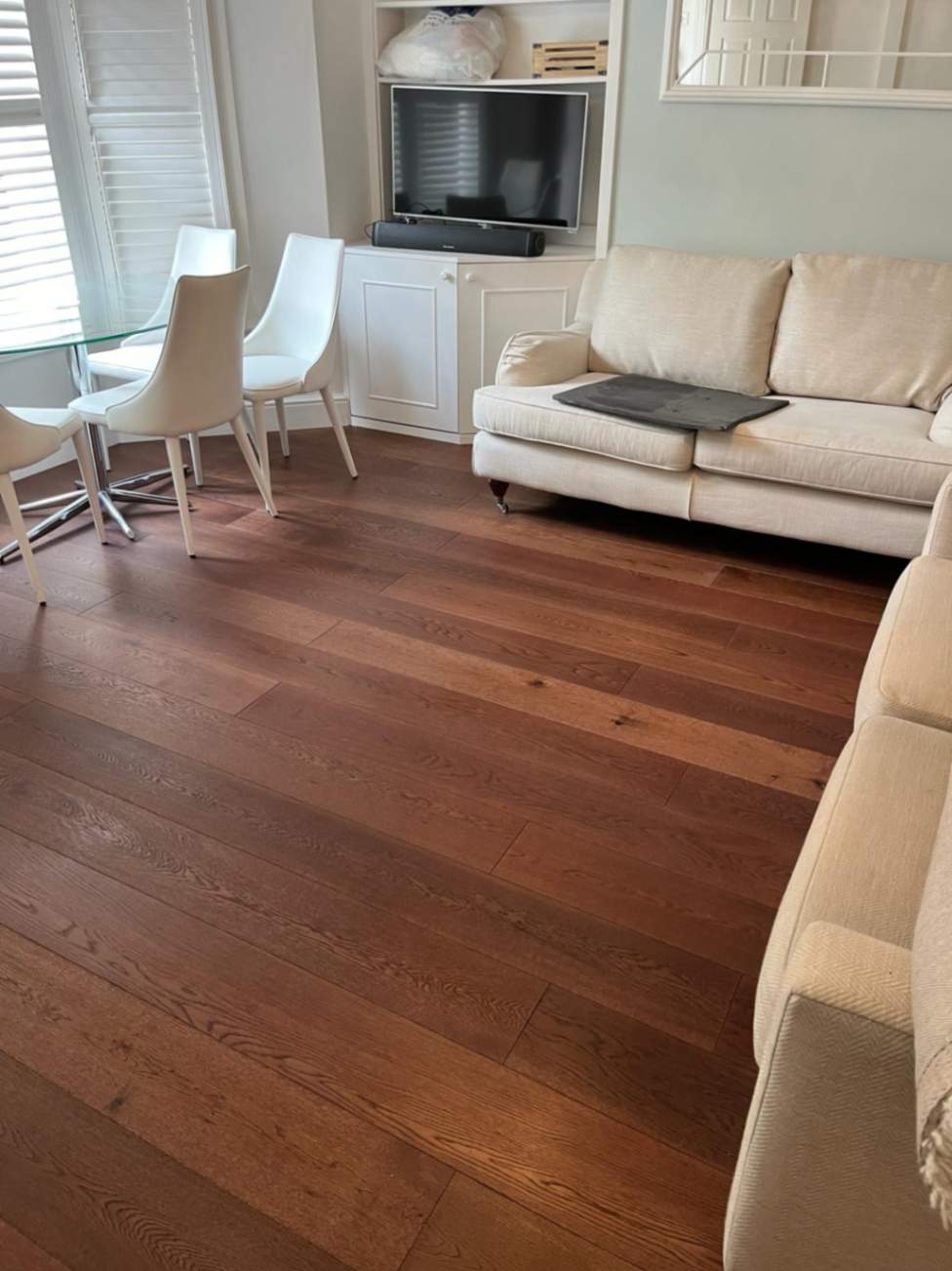 Engineered Walnut Stained Brushed Uv Oiled Oak Click Wood Flooring 15mm X 189mm