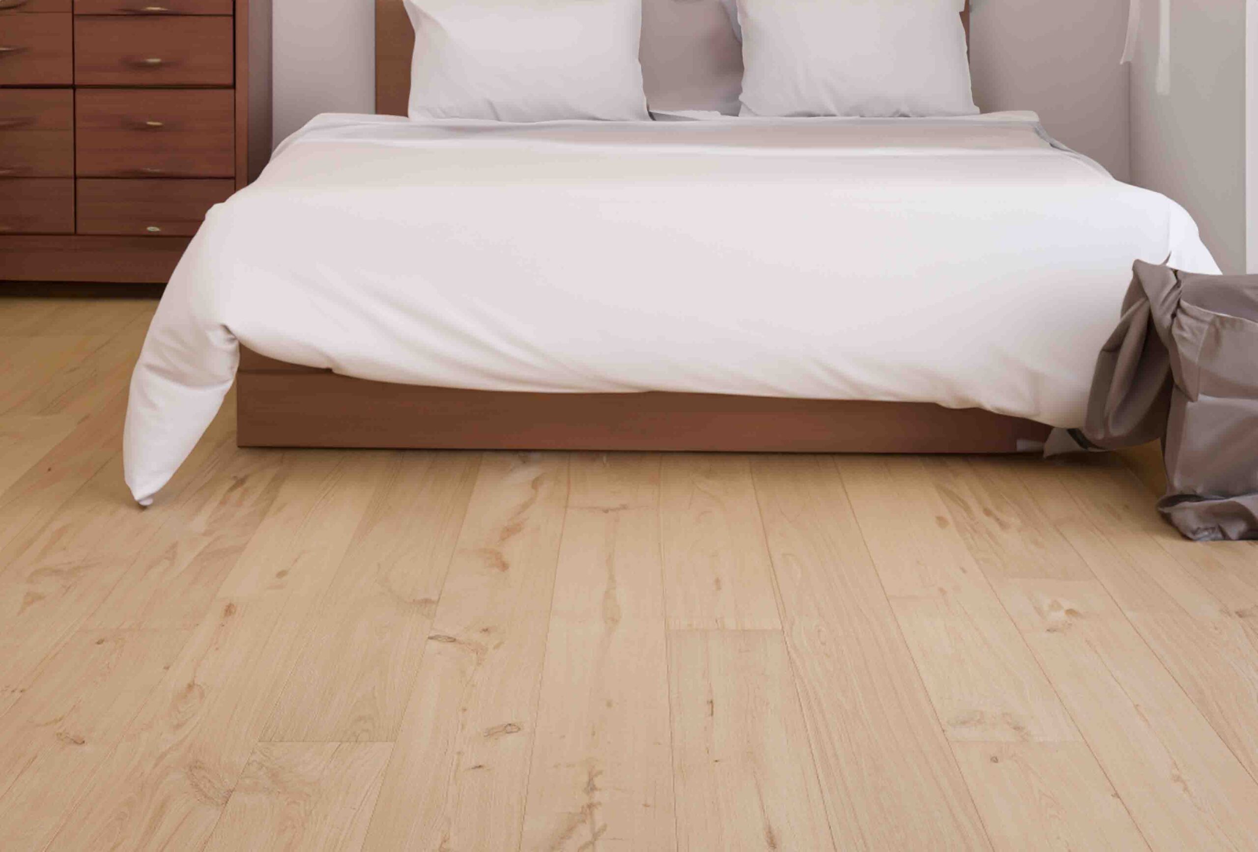 Engineered Unfinished Natural Oak Select Grade Wood Flooring 20mm X 300mm